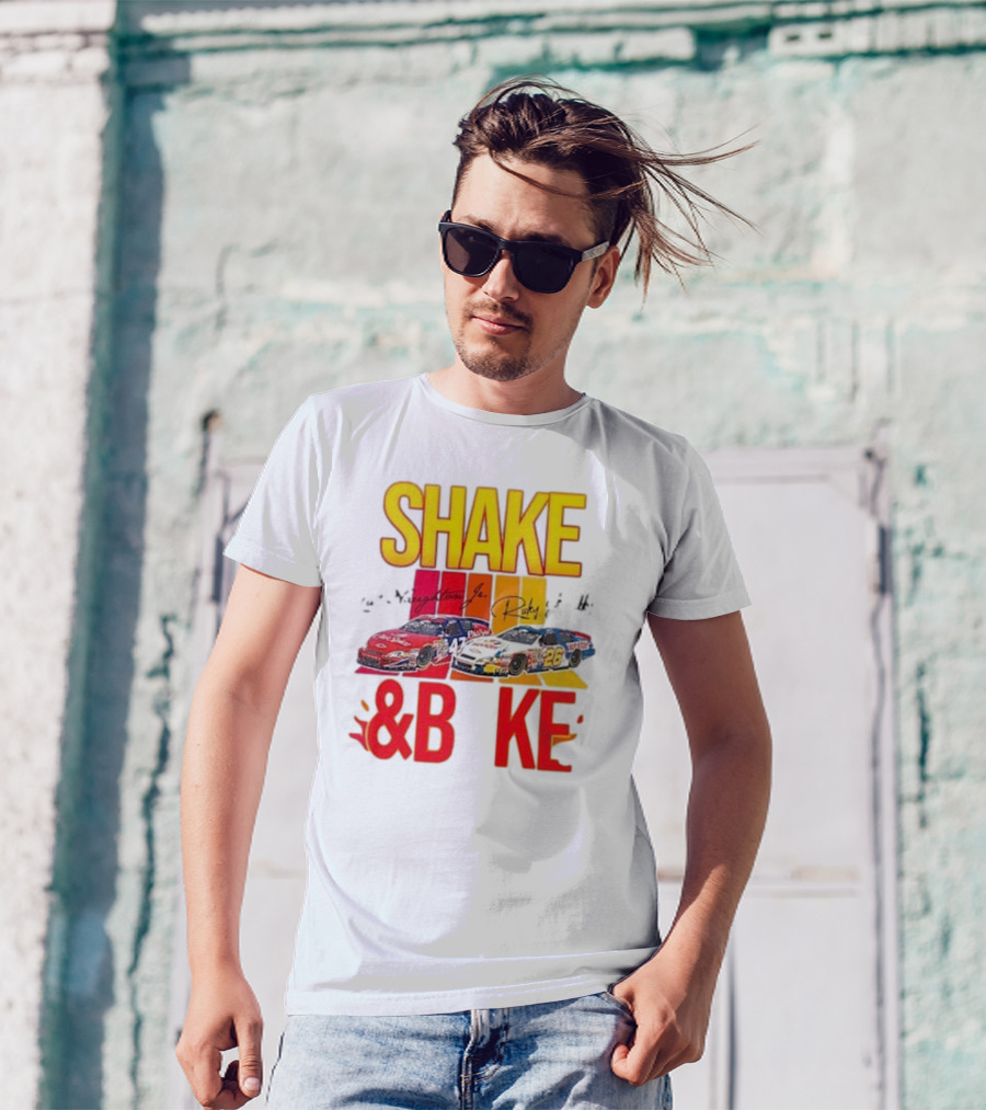 SHAKE And BAKE NASCAR Racing Talladega Nights Ricky Bobby T-Shirt