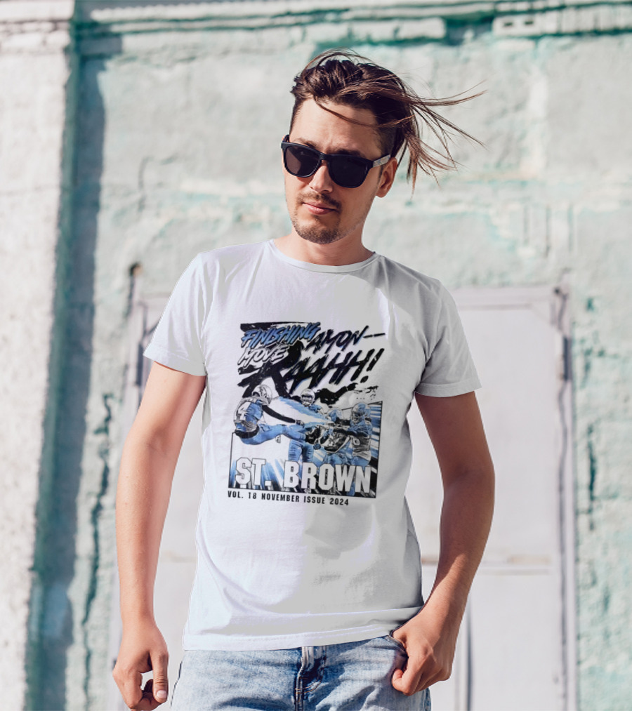 FINISHING MOVE AMON-R-AAHHH ST. BROWN VOL. 18 NOVEMBER ISSUE T-Shirt