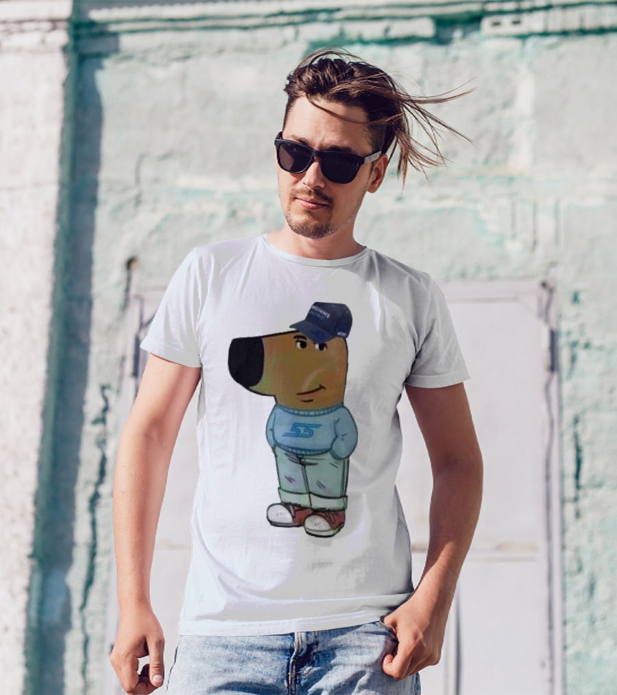Williams Racing 55 Chill Guy Dog Hat T-Shirt