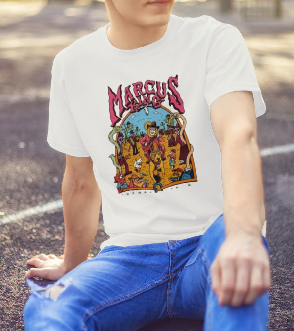 Marcus King Wild West Adventure With Cowboys And Skeletons T-Shirt