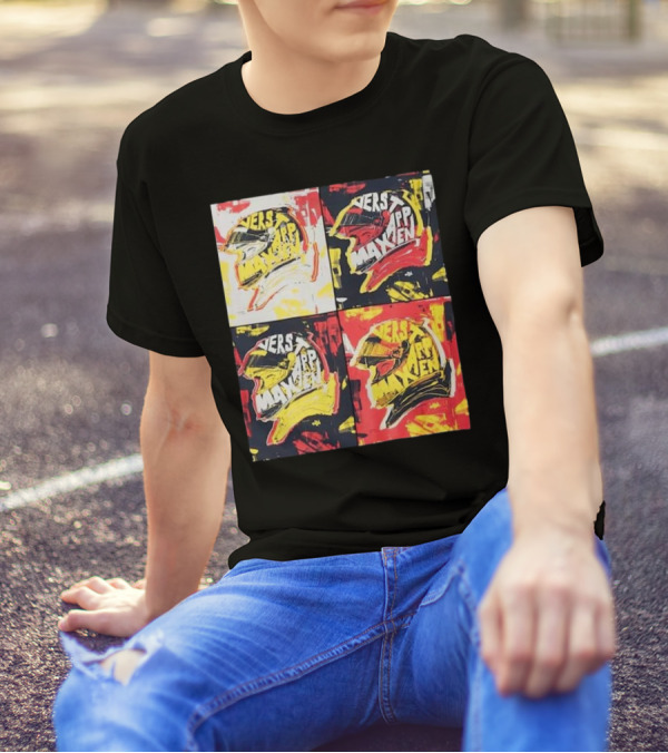 Red Bull Racing Verstappen Pop Art Helmet T-Shirt