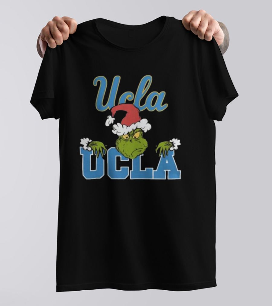 UCLA Bruins NCAA Football Grinch Christmas T-Shirt