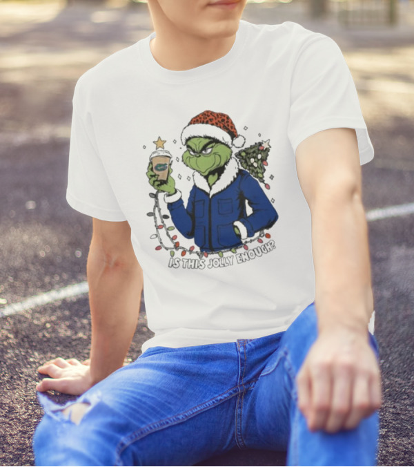 Florida Gators Grinch Is This Jolly Enough Merry Christmas T-Shirt