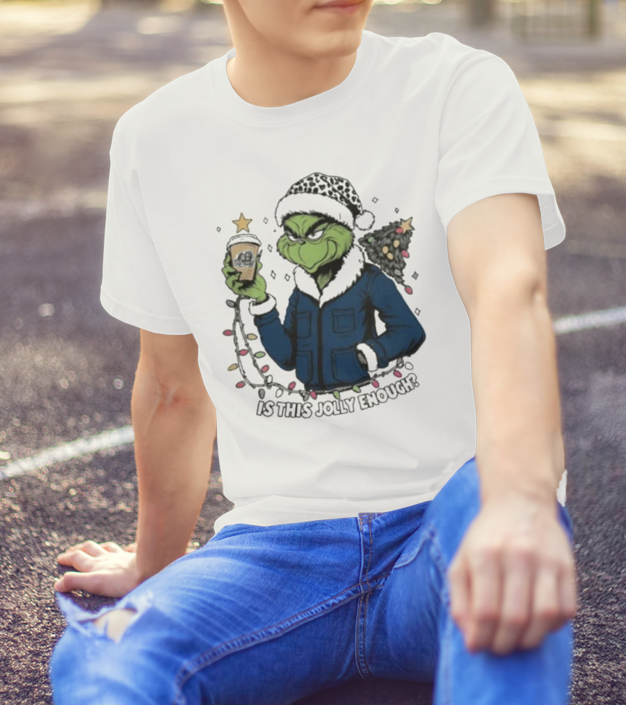 Old Dominion Monarchs Santa Grinch Christmas Is This Jolly Enough T-Shirt