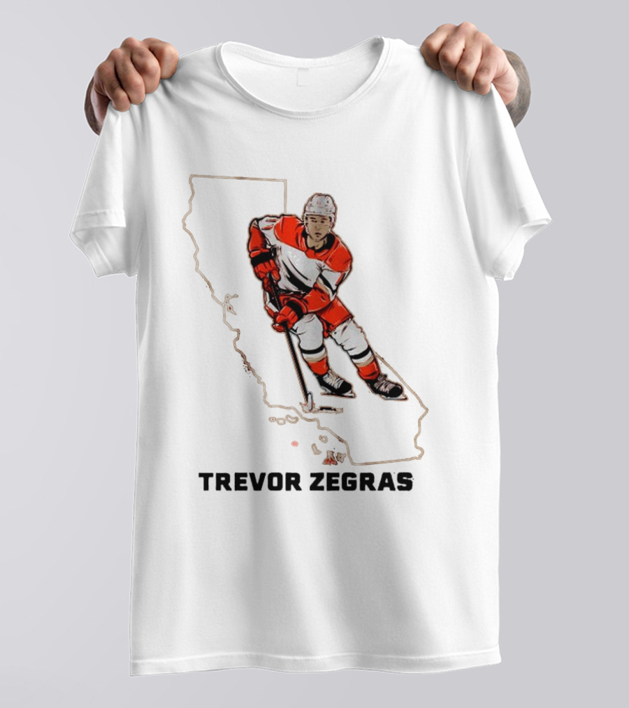 Trevor Zegras California Hockey Player T-Shirt