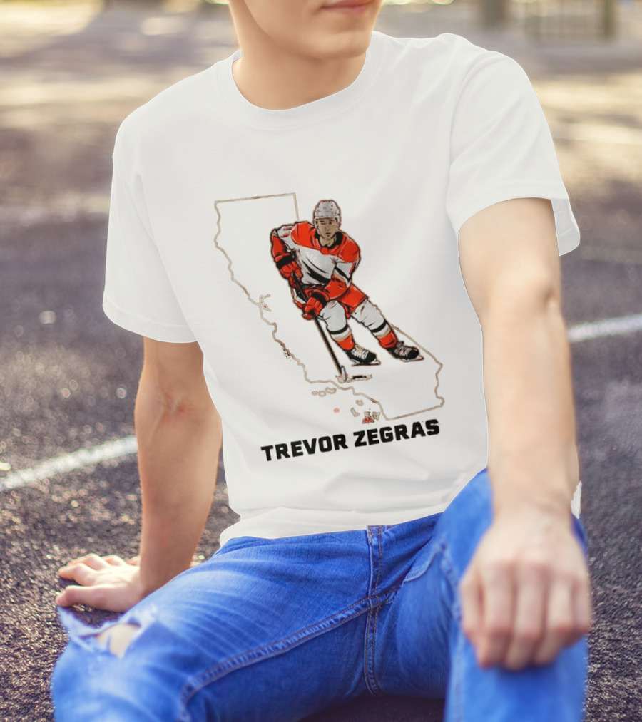 Trevor Zegras California Hockey Player T-Shirt