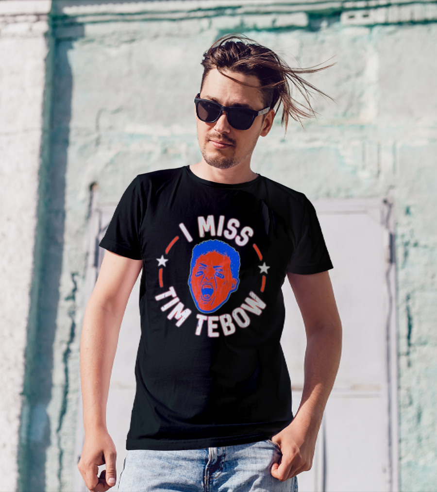 I Miss Tim Tebow Florida Gators Legend Fans Nostalgia T-Shirt
