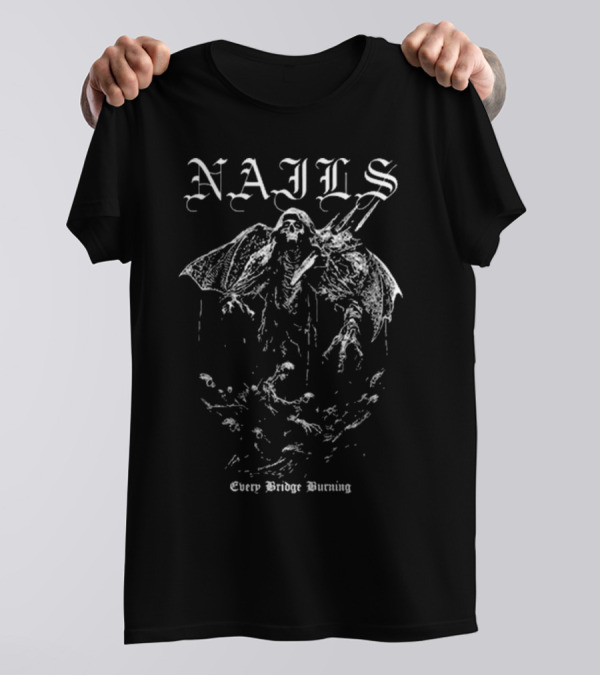 Nails Every Bridge Burning Demon T-Shirt