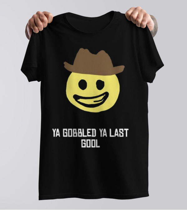 Jackbox Games Ya Gobbled Ya Last Gool Cowboy Emoji T-Shirt