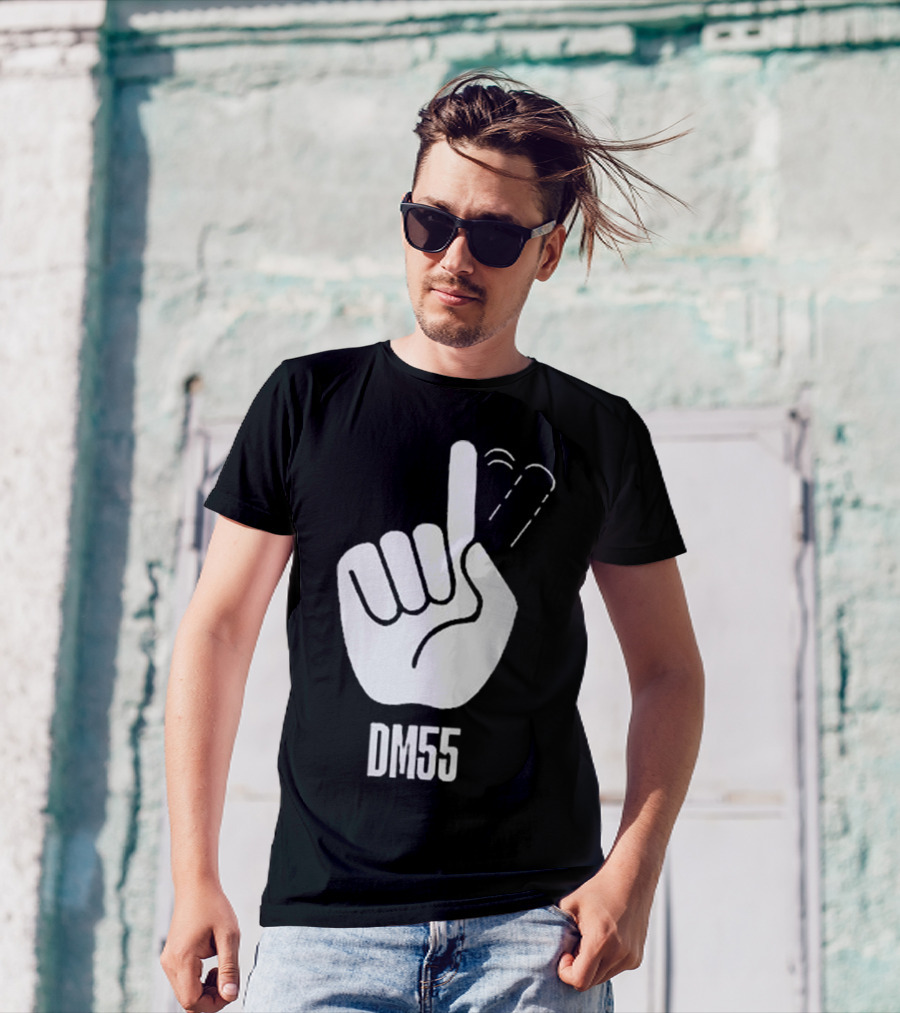 DM55 Mutombo Records Finger Wag T-Shirt