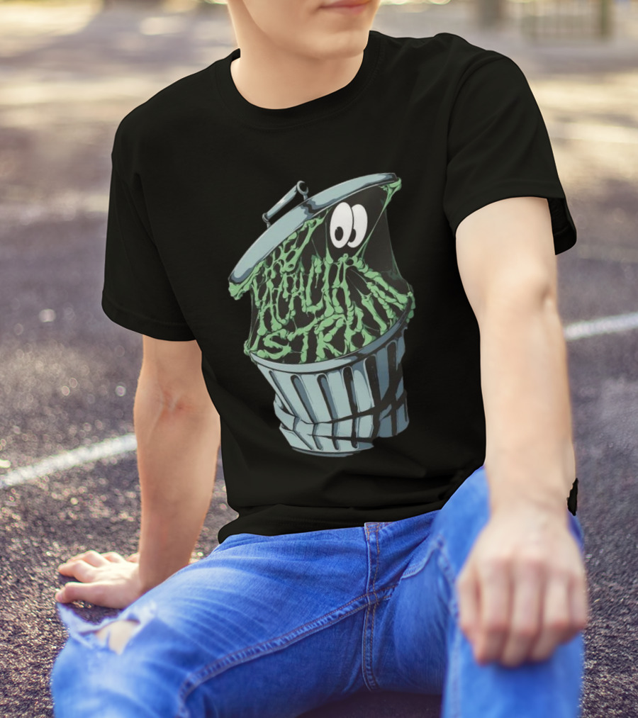 The Acacia Strain ICAGW Gooey Trash Can Creature T-Shirt