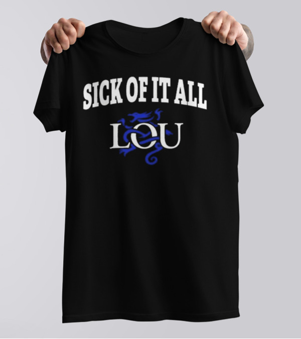Sick Of It All Lou Blue Dragon T-Shirt