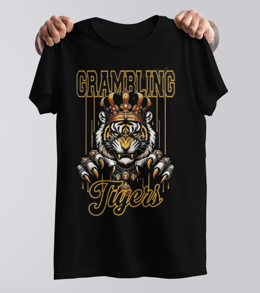 Grambling Tigers Crowned HBCU T-Shirt