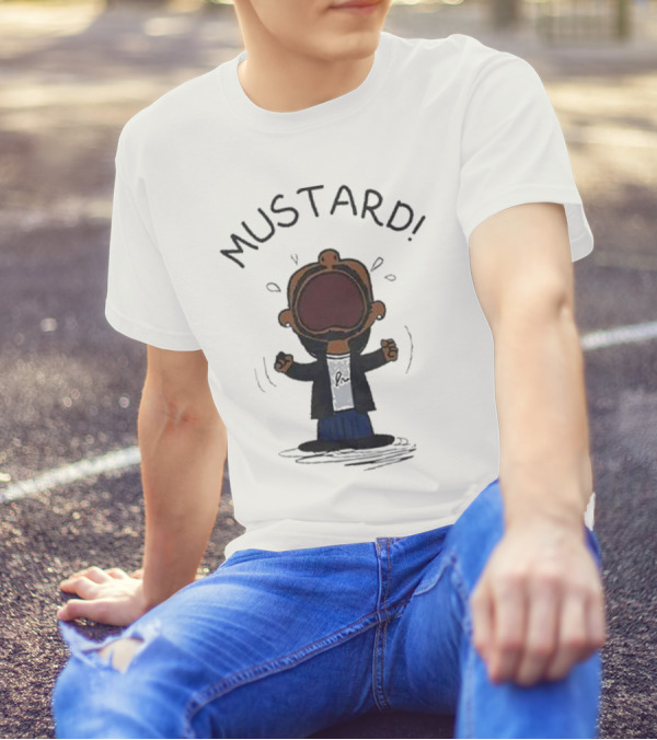 Kendrick Lamar MUSTARD Peanuts Meme T-Shirt
