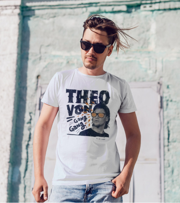 Theo Von Gang Gang Hypno Ivory Sunglasses T-Shirt