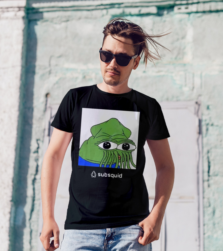 Dima Zhelezov Pepe The Frog Meme Subsquid T-Shirt