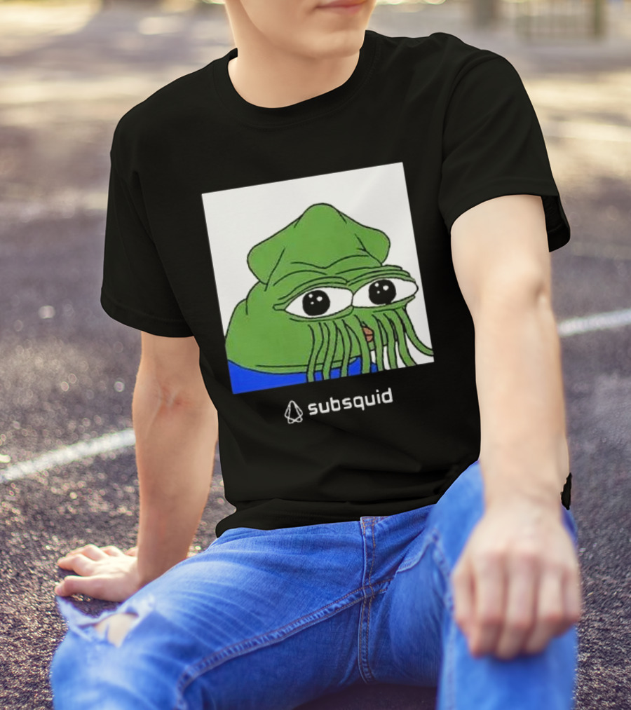 Dima Zhelezov Pepe The Frog Meme Subsquid T-Shirt