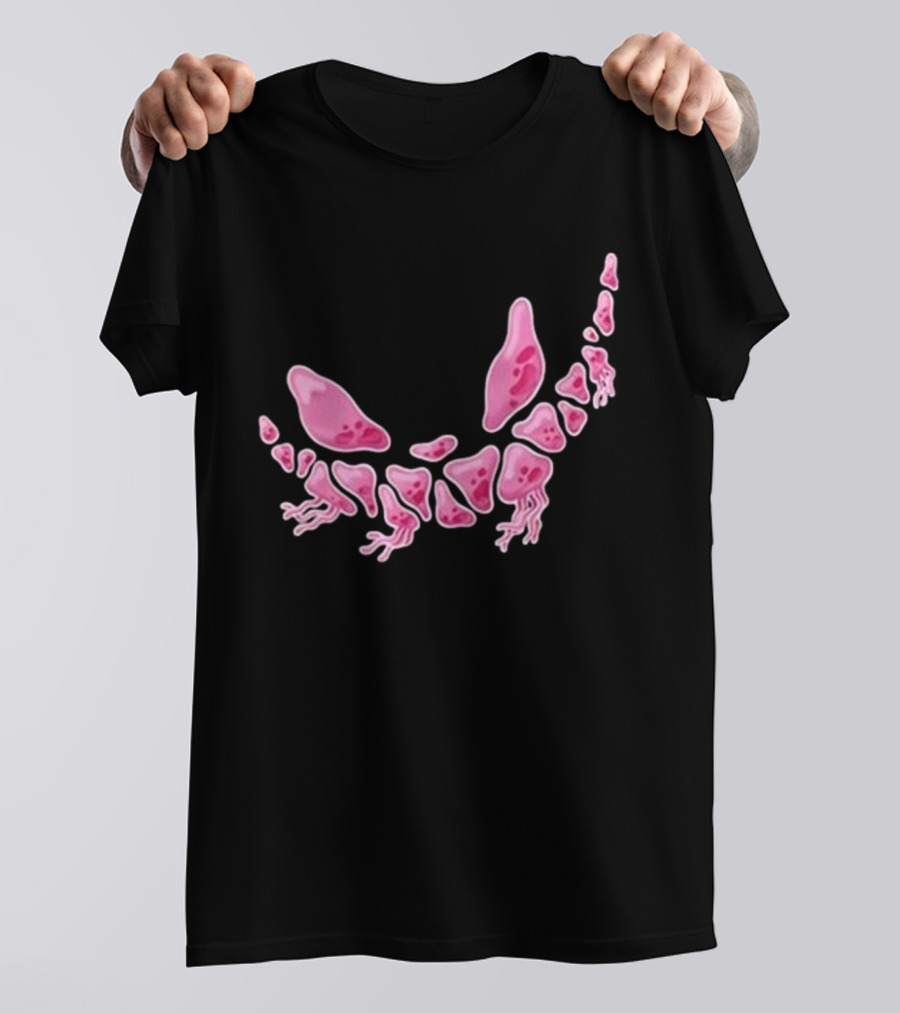 Madkat X Bob Esponja Jelly Pink Abstract T-Shirt