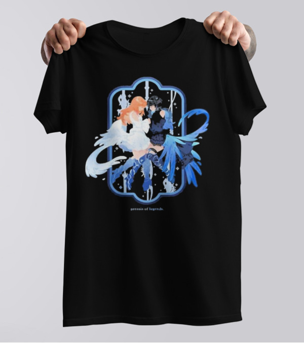 Genesis Of Legends Dual Characters Mythical Balance T-Shirt