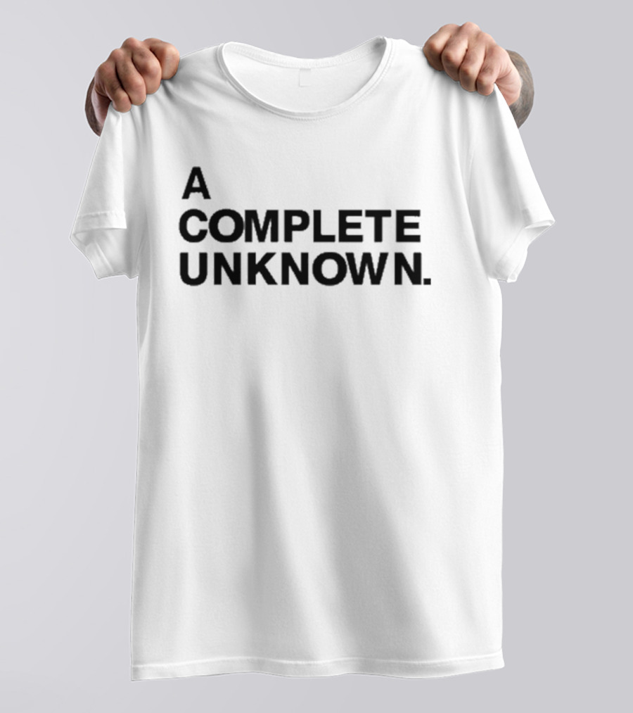 A Complete Unknown 1965 Mystery T-Shirt