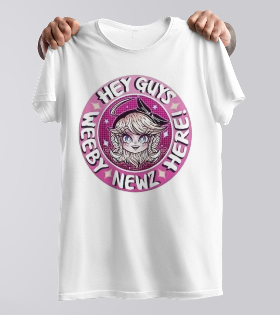 Weeby Newz Hey Guys Chibi Weeby Here T-Shirt