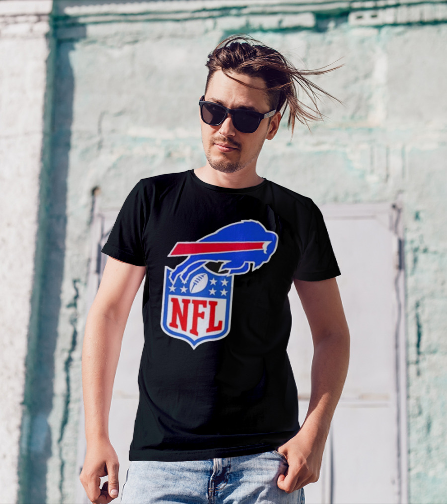 Buffalo Bills NFL Football Fusion Mark T-Shirt