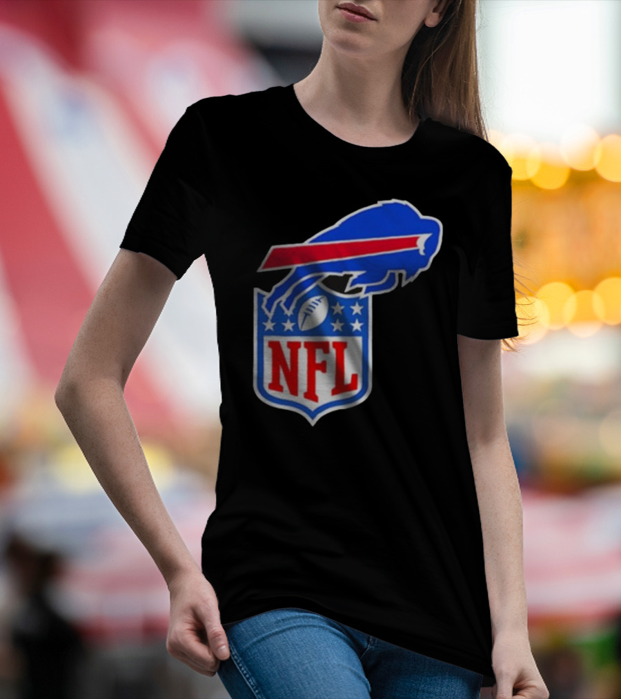 Buffalo Bills NFL Football Fusion Mark T-Shirt