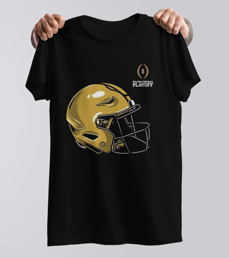 College Football Playoff Notre Dame Helmet 2025 T-Shirt