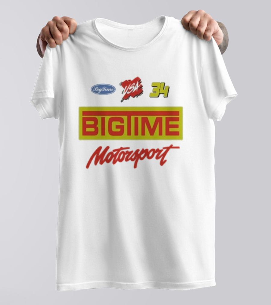 Big Time Motorsport USA 34 BigTime Logo T-Shirt