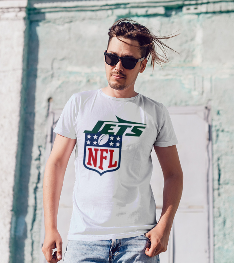 New York Jets NFL Football Emblem T-Shirt