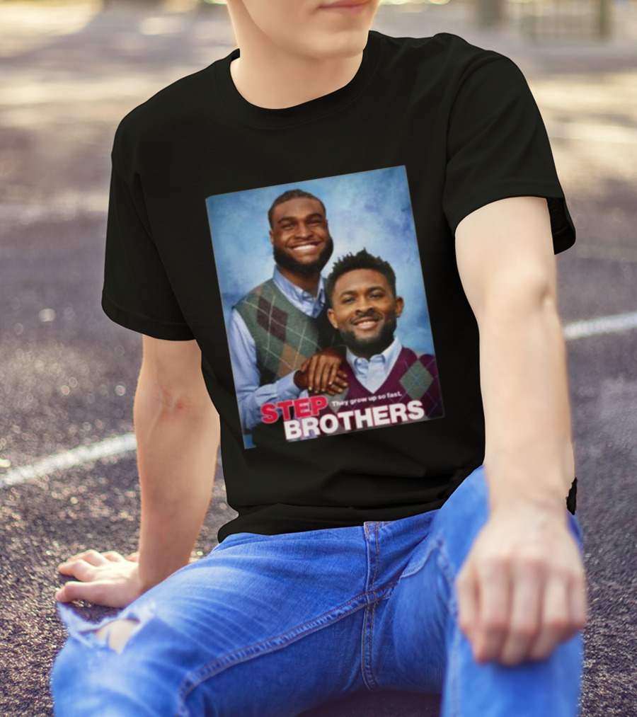 Danielle Hunter And Will Anderson Jr. Step Brothers They Grow Up So Fast T-Shirt