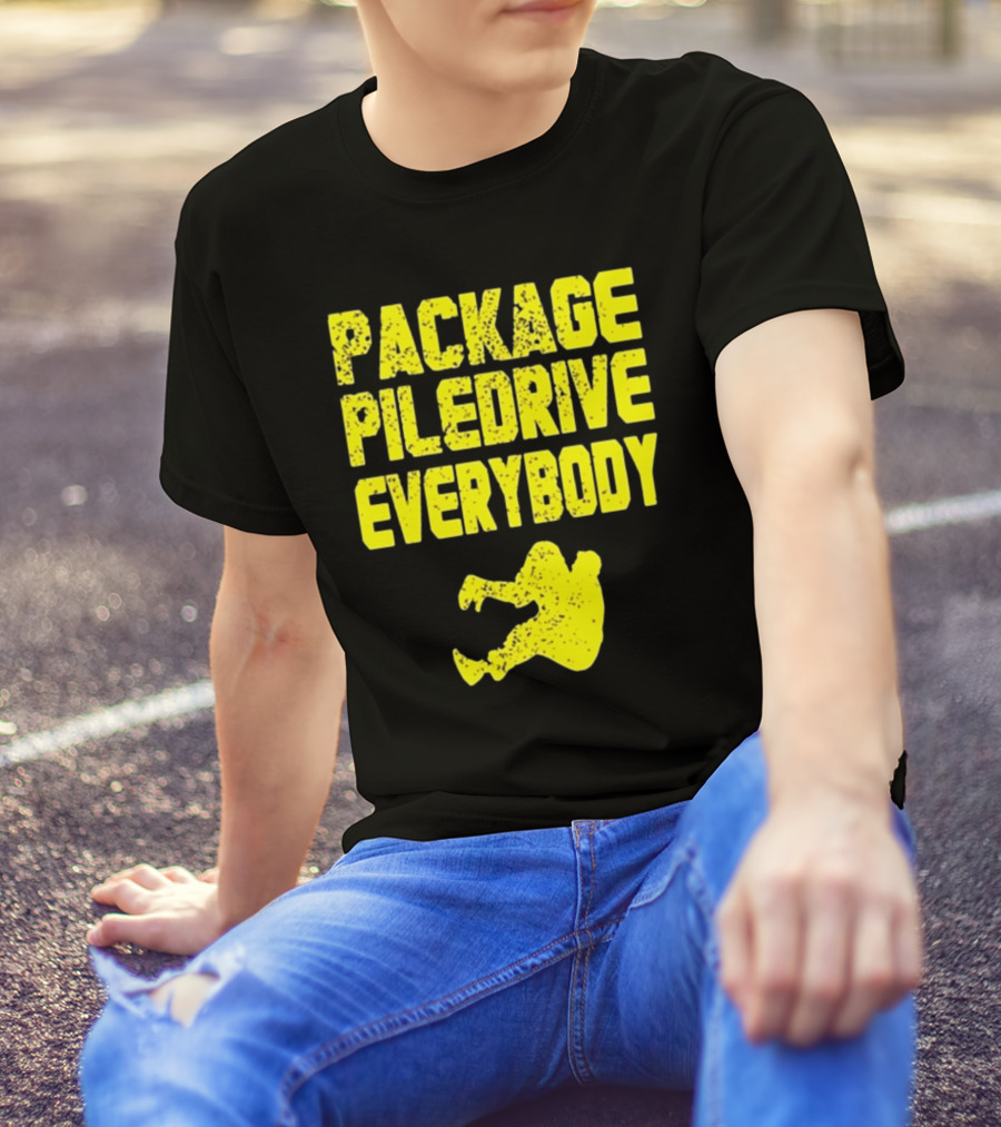 Package Piledrive Everybody Wrestling Move T-Shirt