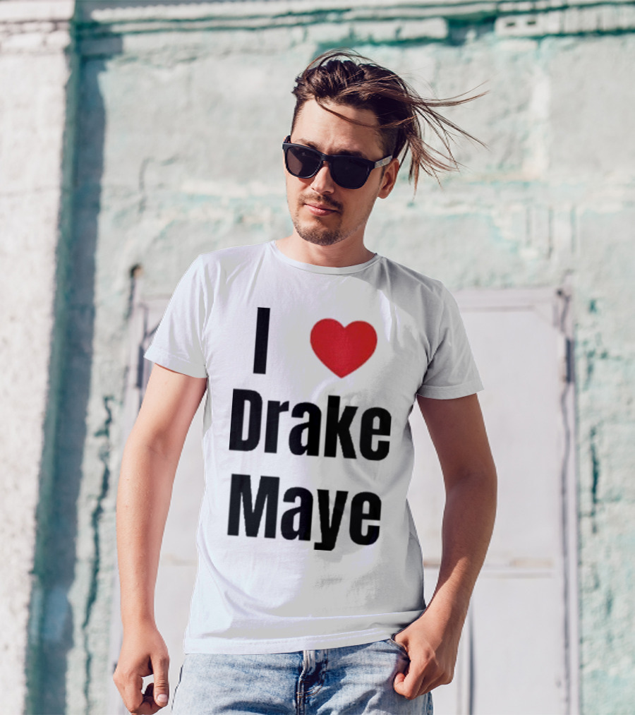 I Heart Drake Maye Fan Love T-Shirt