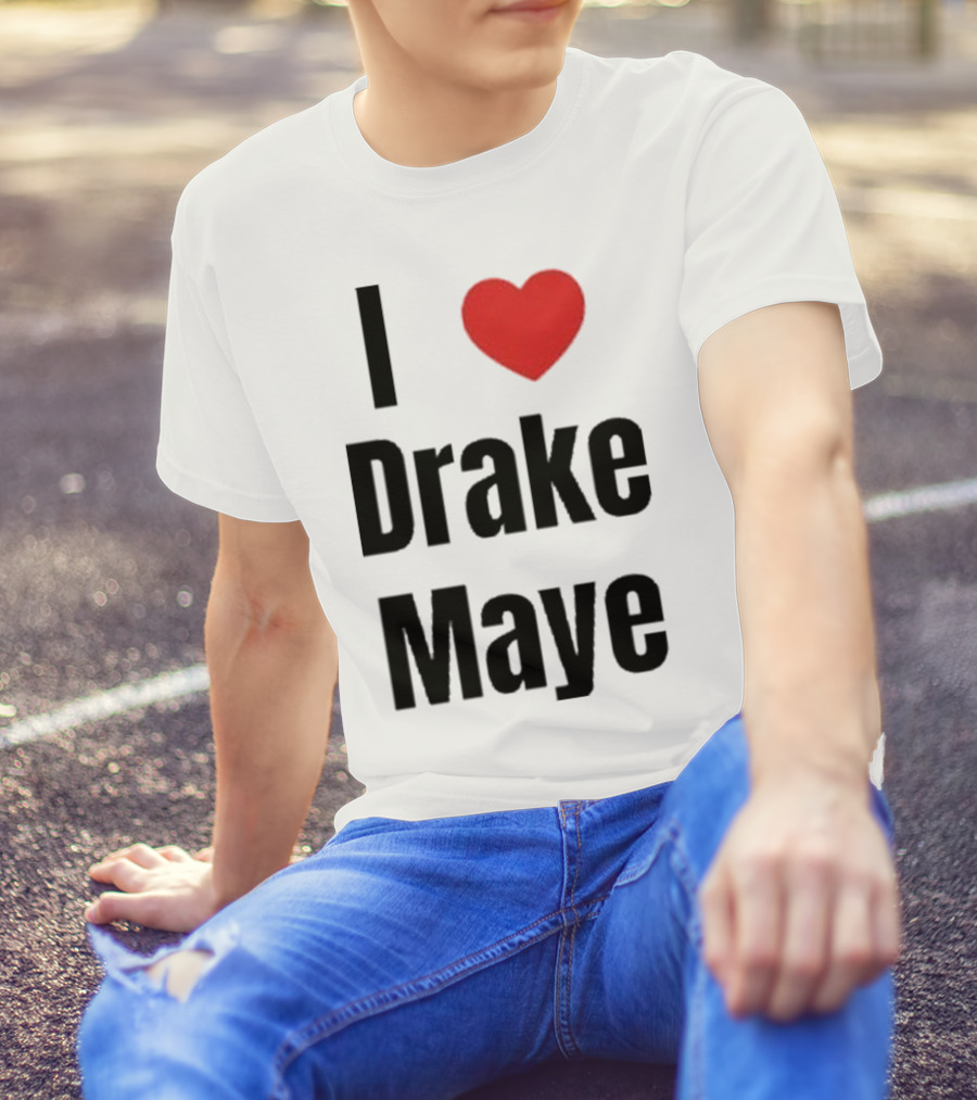 I Heart Drake Maye Fan Love T-Shirt