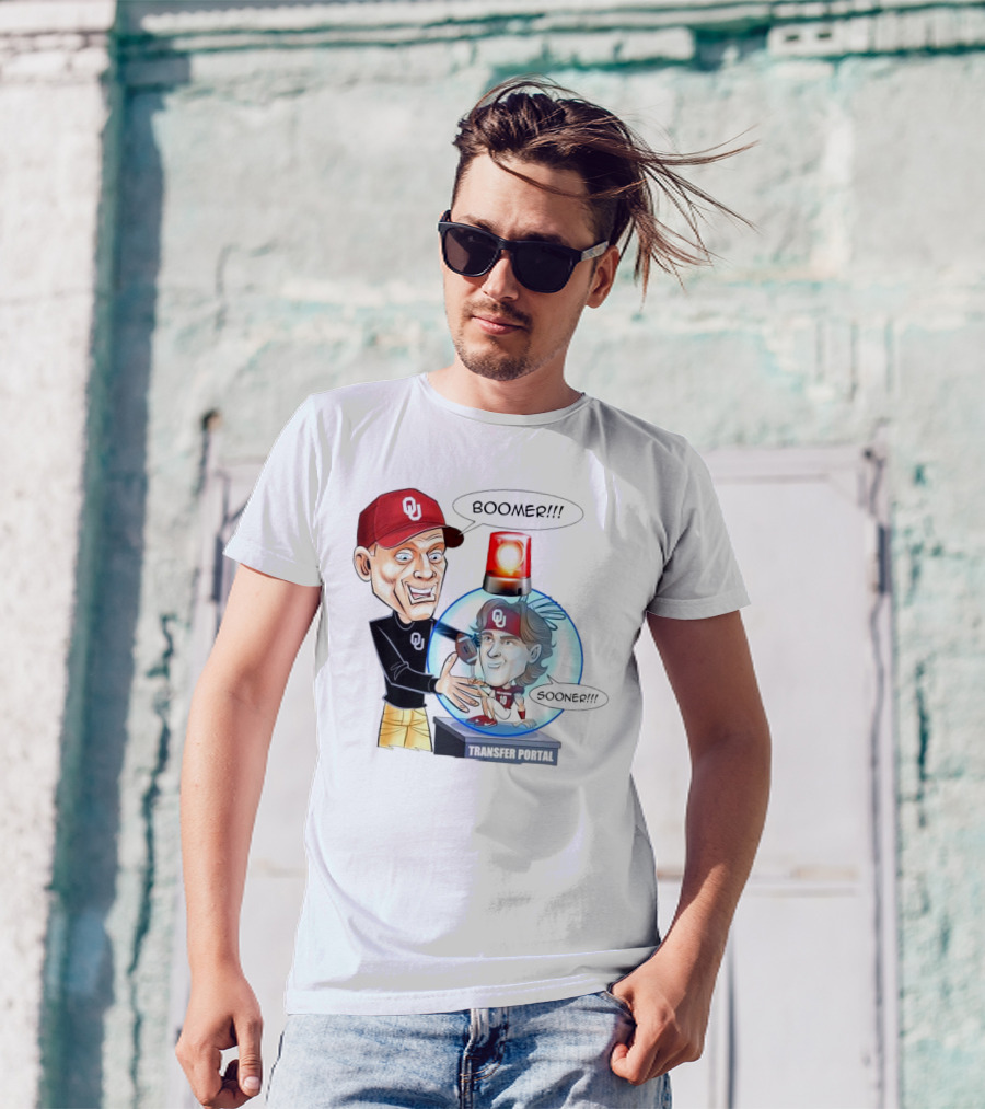 Coach Oklahoma Sooners Boomer Sooner Transfer Portal Jackson Arnold T-Shirt
