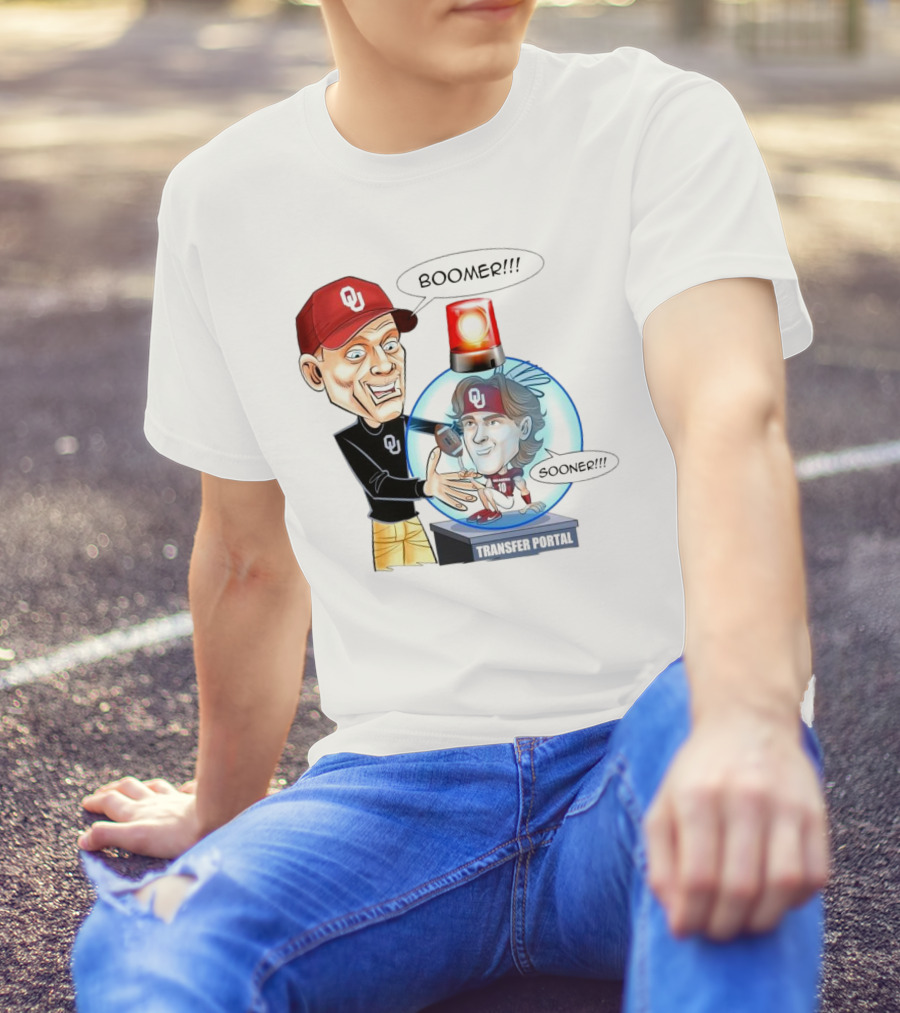 Coach Oklahoma Sooners Boomer Sooner Transfer Portal Jackson Arnold T-Shirt