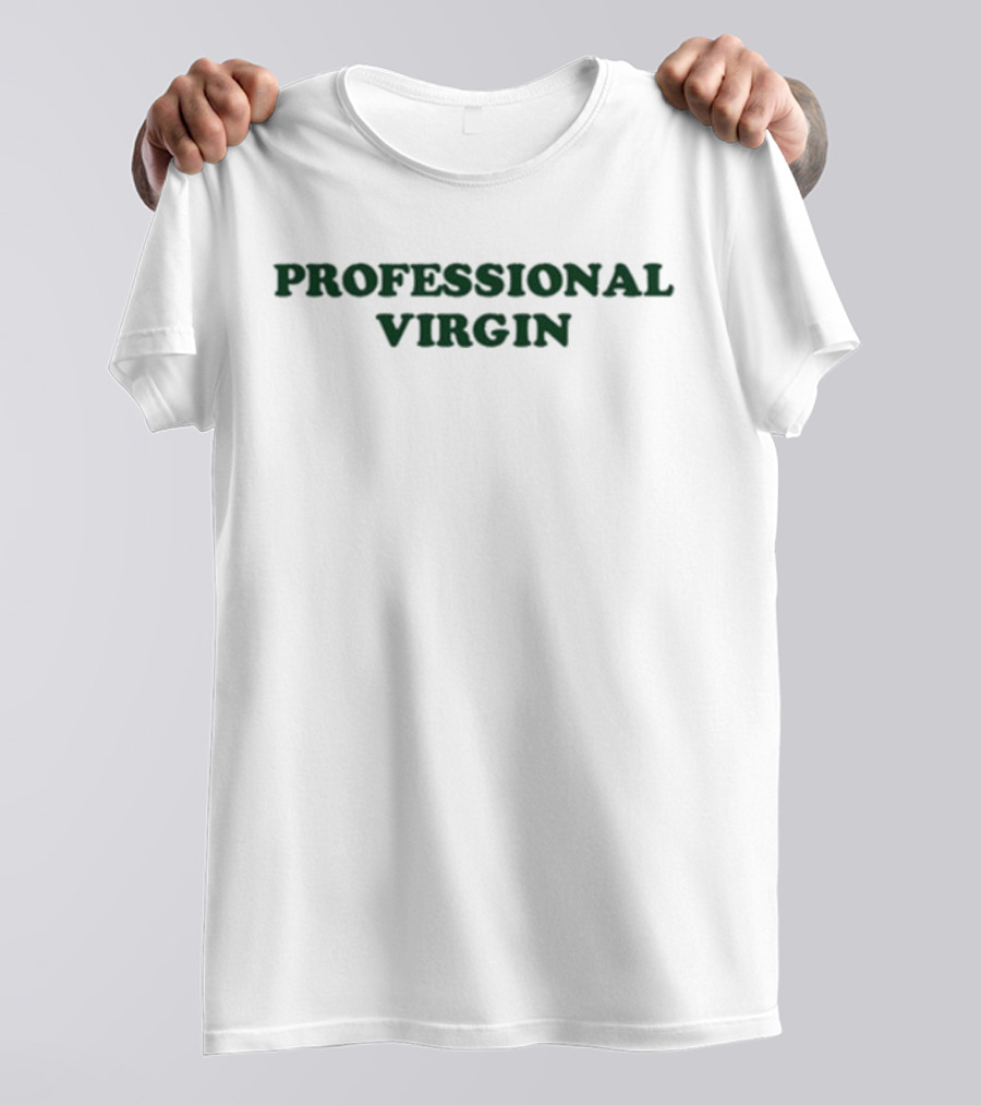 Spencers Professional Virgin Retro Humor T-Shirt