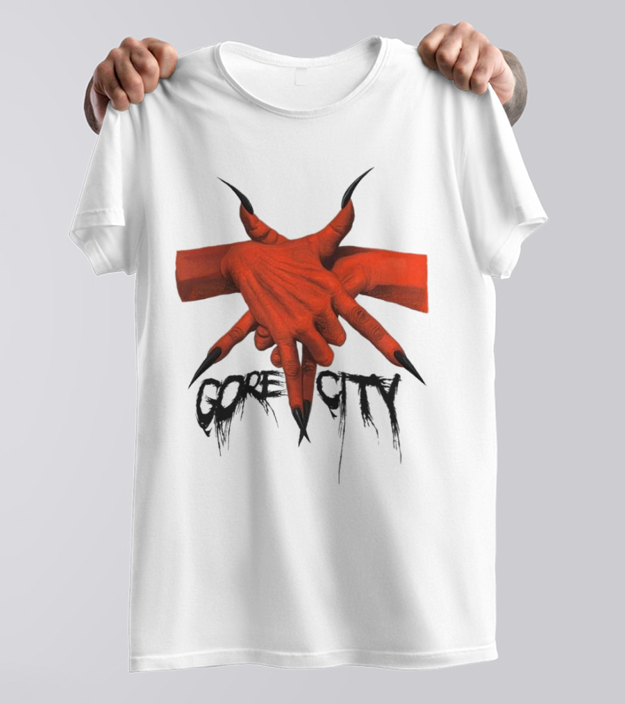 Gore City Pentagram Hands T-Shirt