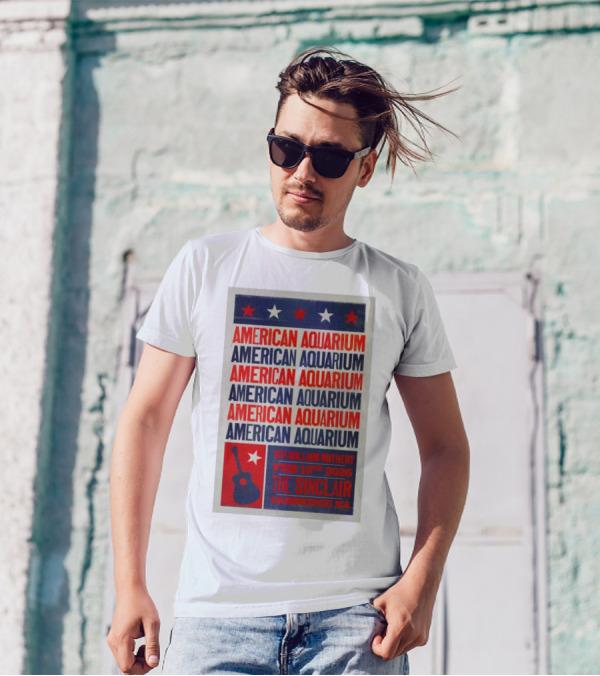 American Aquarium With William Matheny Feb 13th 2025 The Sinclair Cambridge MA T-Shirt