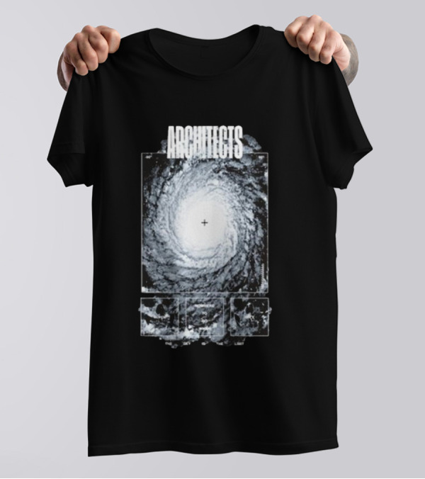 Architects Nowhere To Go Blackhole Spiral T-Shirt