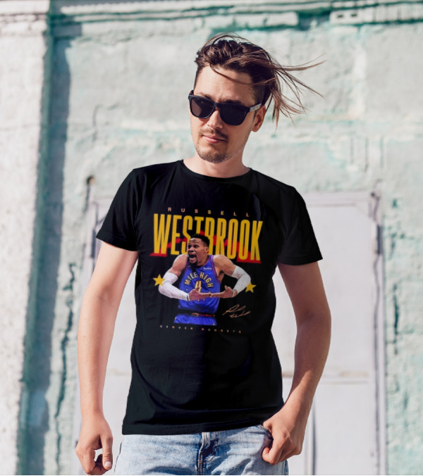 Russell Westbrook Mile High Denver Nuggets Signature T-Shirt
