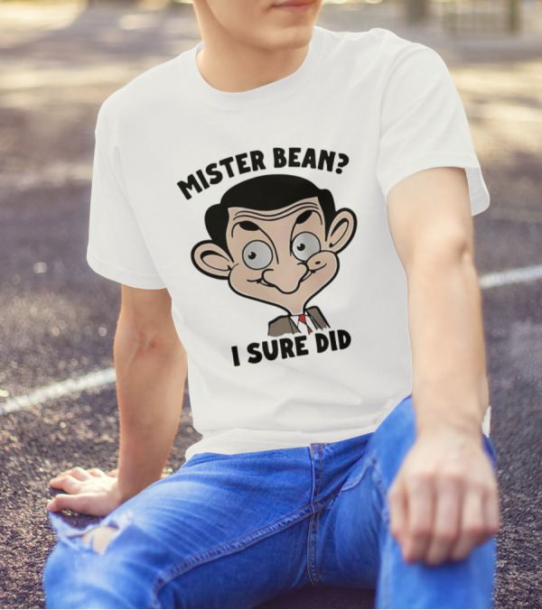 Mister Bean I Sure Did Face T-Shirt