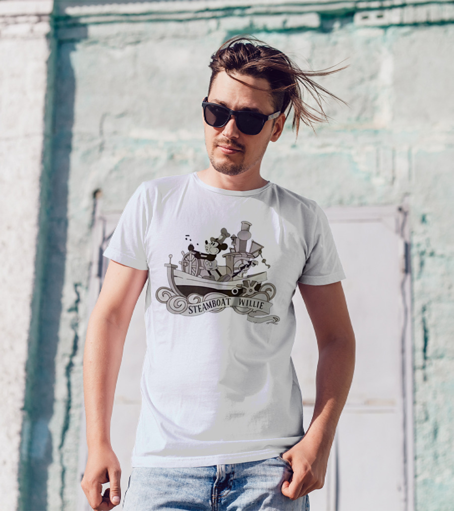 Steamboat Willie Steamboat Willie 1928 Vintage Classic T-Shirt