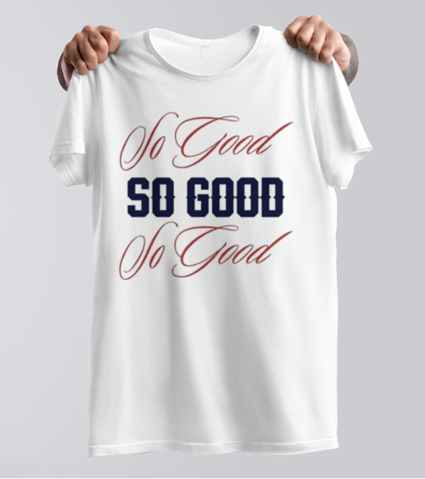 So Good So Good Boston 1987 8th Inning T-Shirt