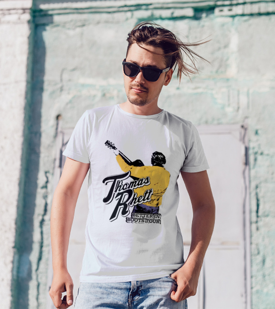 Thomas Rhett Better In Boots Tour Retro Style T-Shirt