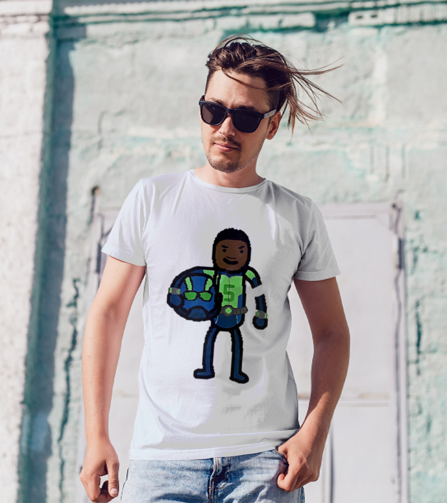 "Anthony Edwards No.5 Cartoon Ant-Man Style Minnesota Timberwolves" T-Shirt