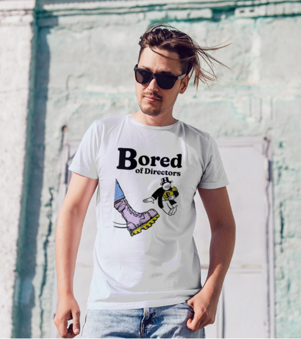 Bored Of Directors Stomp Boot Money Bag T-Shirt