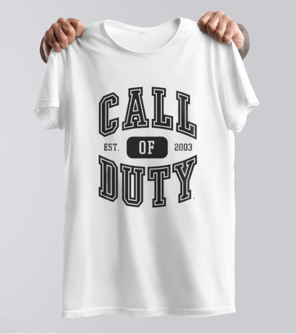 Call Of Duty Alumnus Est 2003 Gaming Apparel T-Shirt
