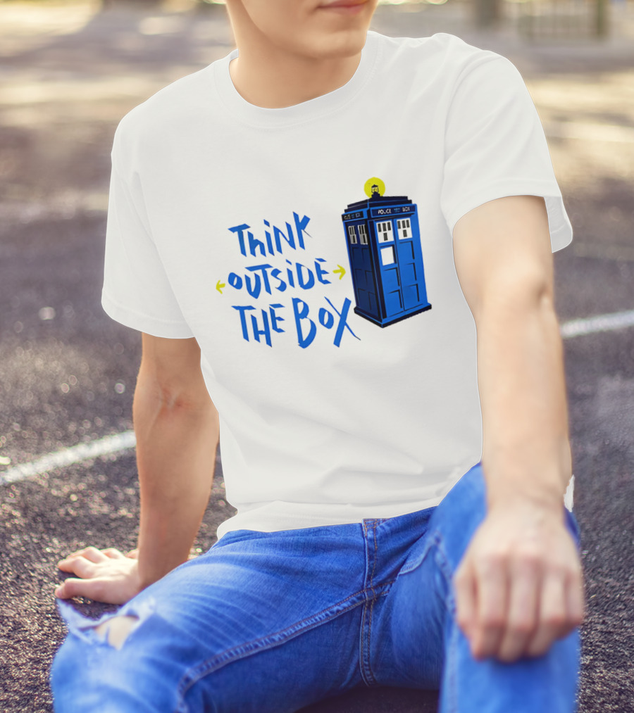 Think Outside The Box Doctor Who Tardis T-Shirt