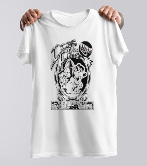 Dogs In A Pile 2023 New Orleans LA Chickie Wah Wah Event T-Shirt